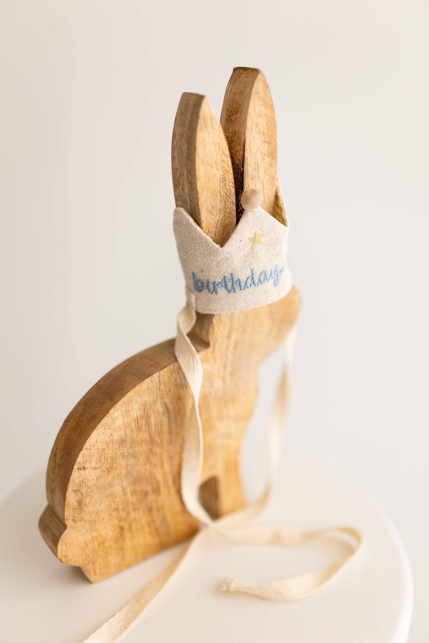 1 yaş kutlama taçlı kukuletası