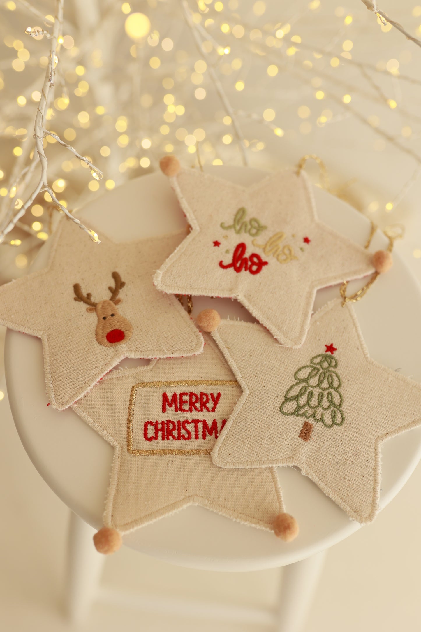 Yılbaşı ağacı süsleri (4 adet)