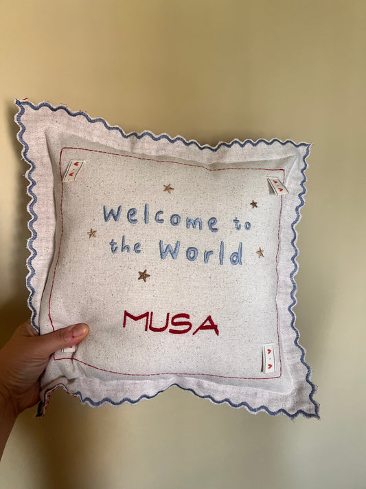 Welcome takı yastığı
