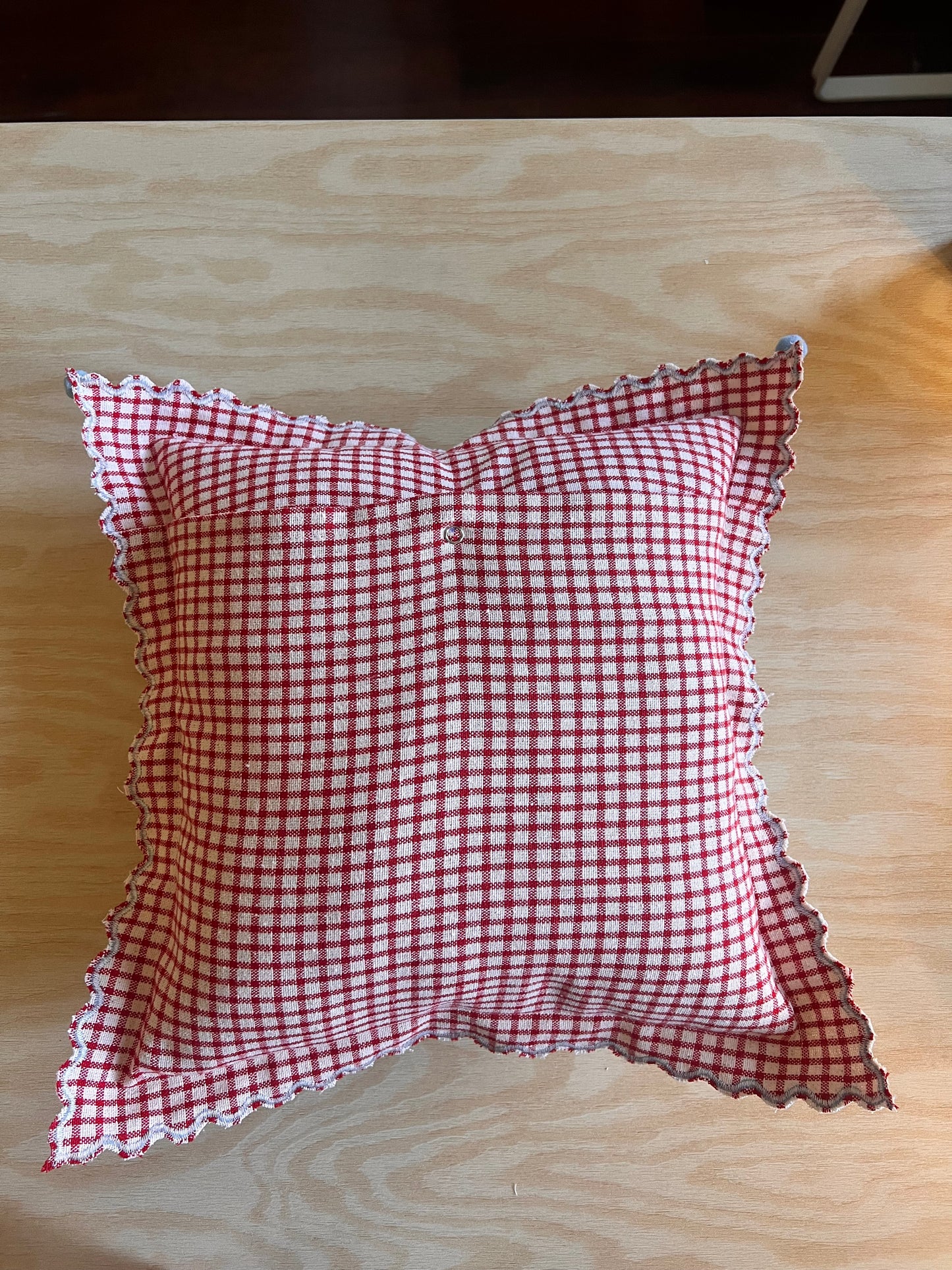 Takı yastığı welcome mavi