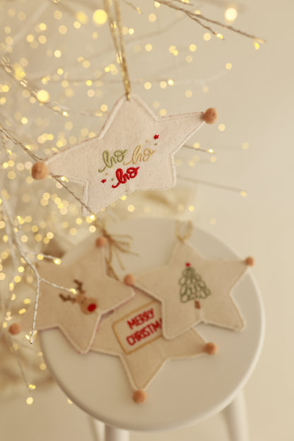 Yılbaşı ağacı süsleri (4 adet)