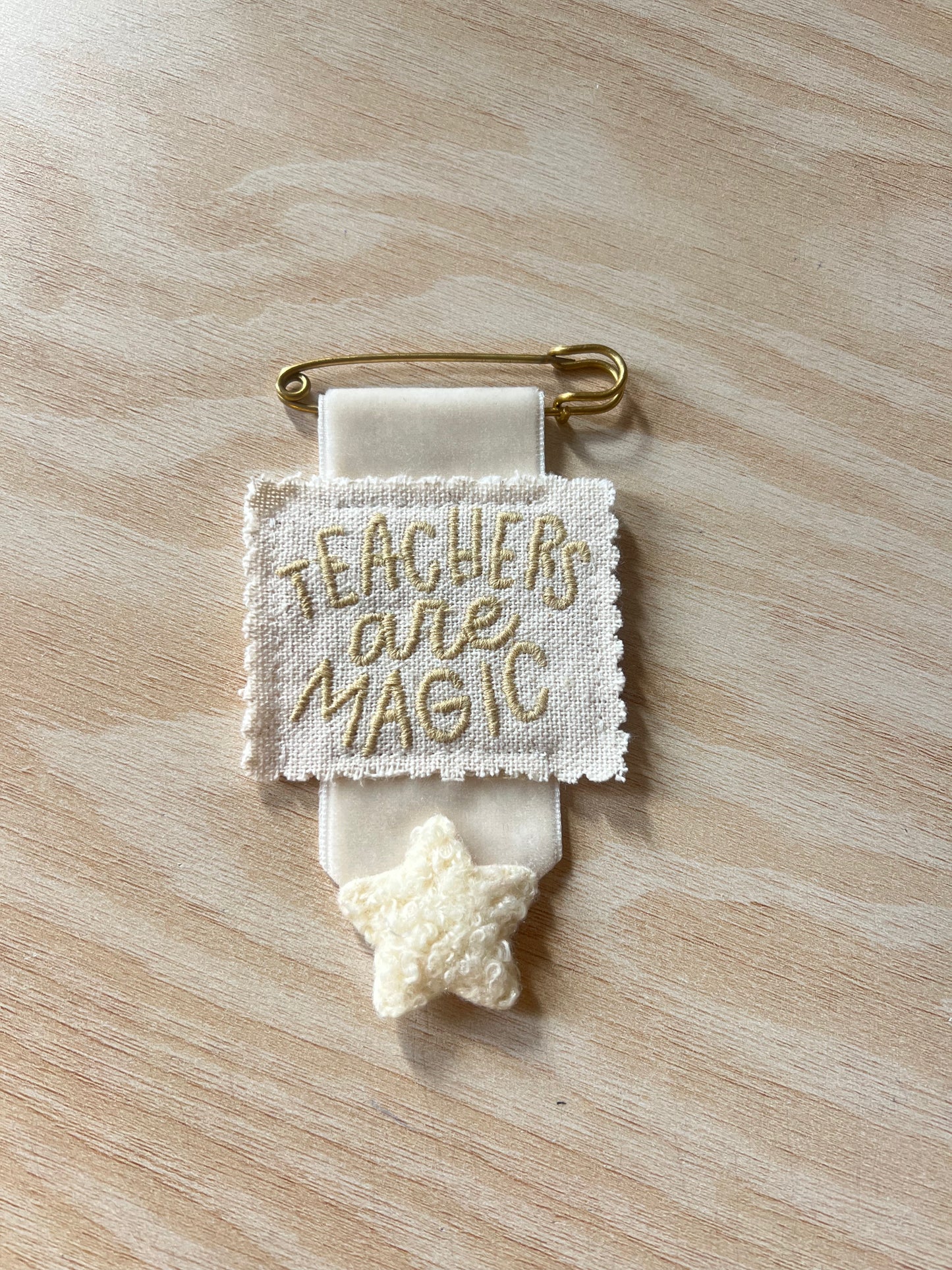 Öğretmenler günü rozeti