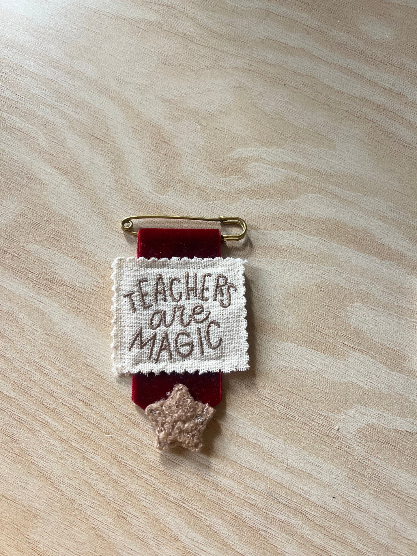 Öğretmenler günü rozeti