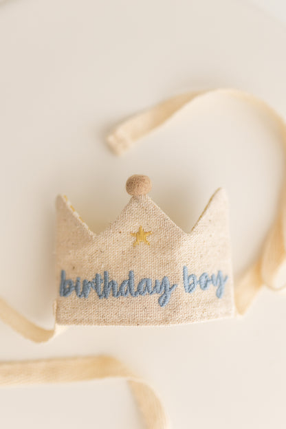 1 yaş kutlama taçlı kukuletası